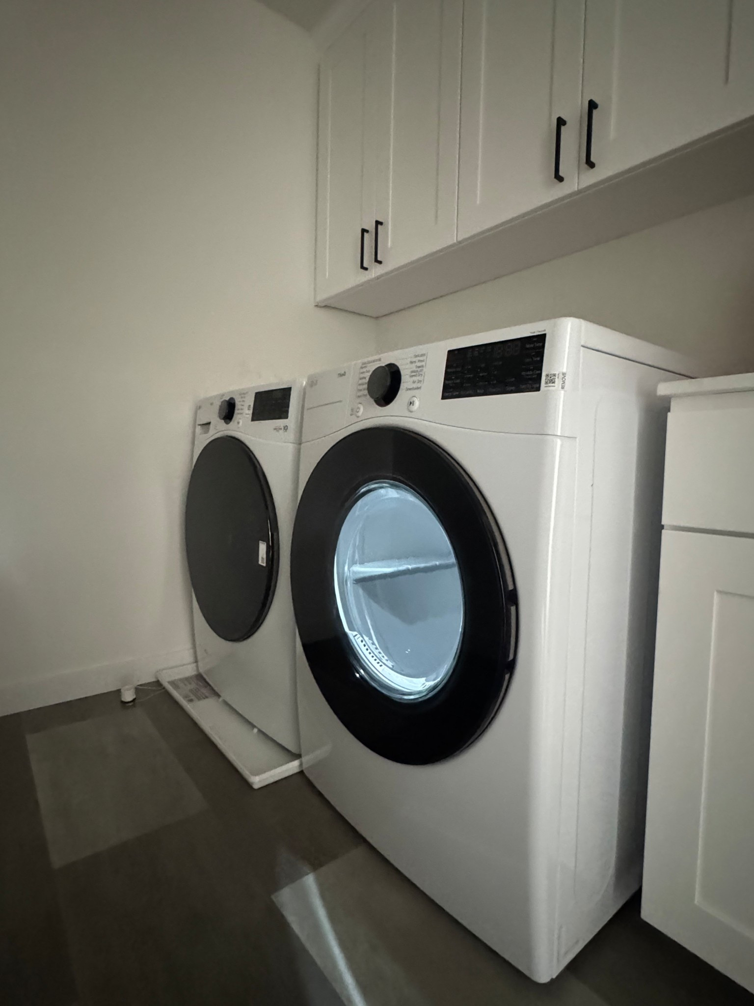 Our new LG ThinQ washer and dryer, complete with app. 


#LTKFamily #LTKHome