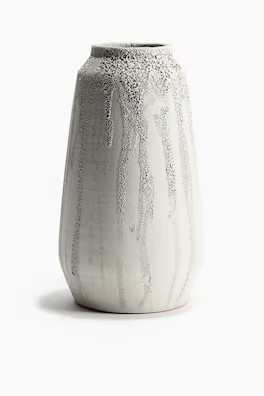 Small Terracotta Vase - White - Home All | H&M US | H&M (US + CA)