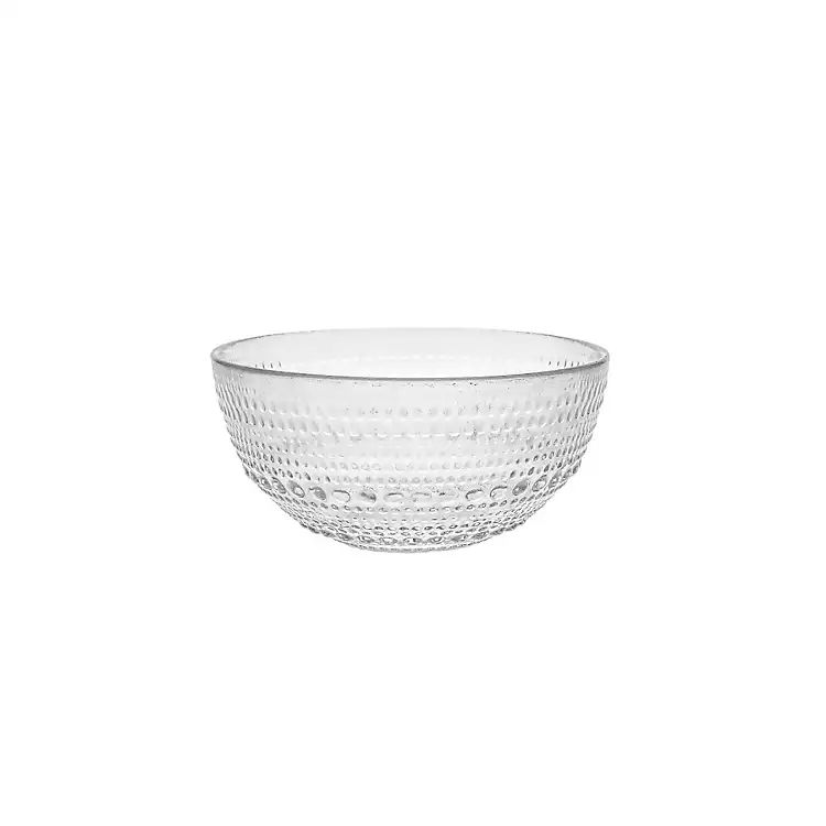 Clear Jill Beaded Cereal Bowls, Set of 6 | Kirkland's Home