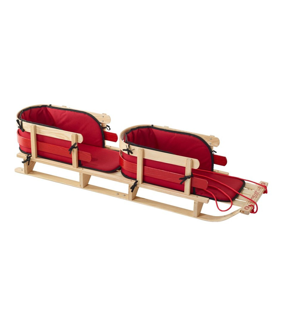 Kids' Pull Sled and Cushion Set, Tandem | L.L. Bean