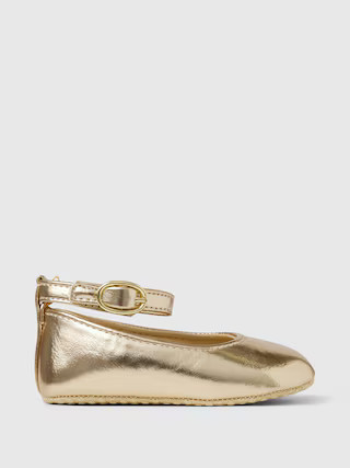 Baby Vegan-Leather Mary Jane Shoes | Gap Factory