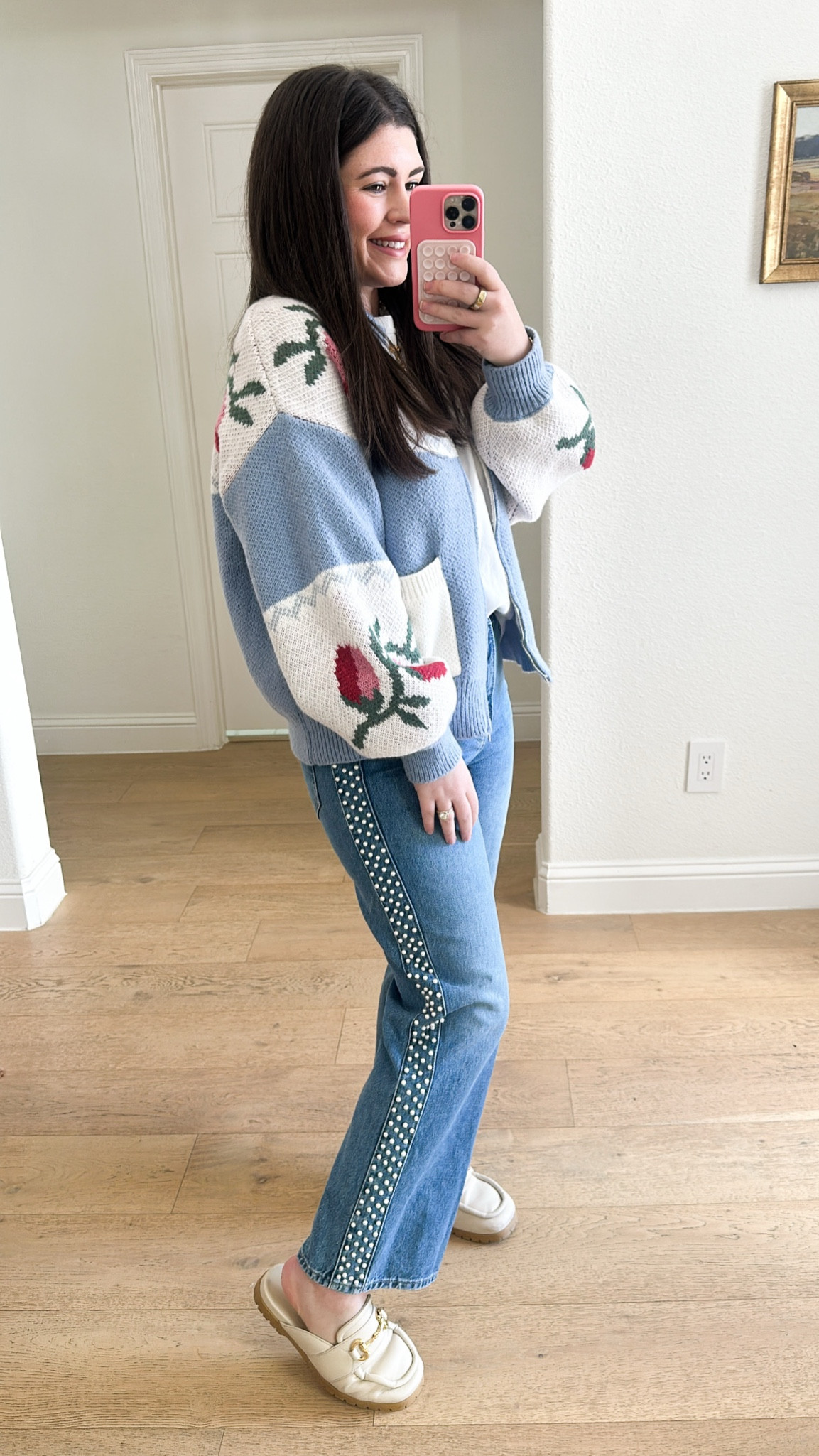 Pearl Denim 🫶🏻
Wearing a size 28

#LTKMidsize