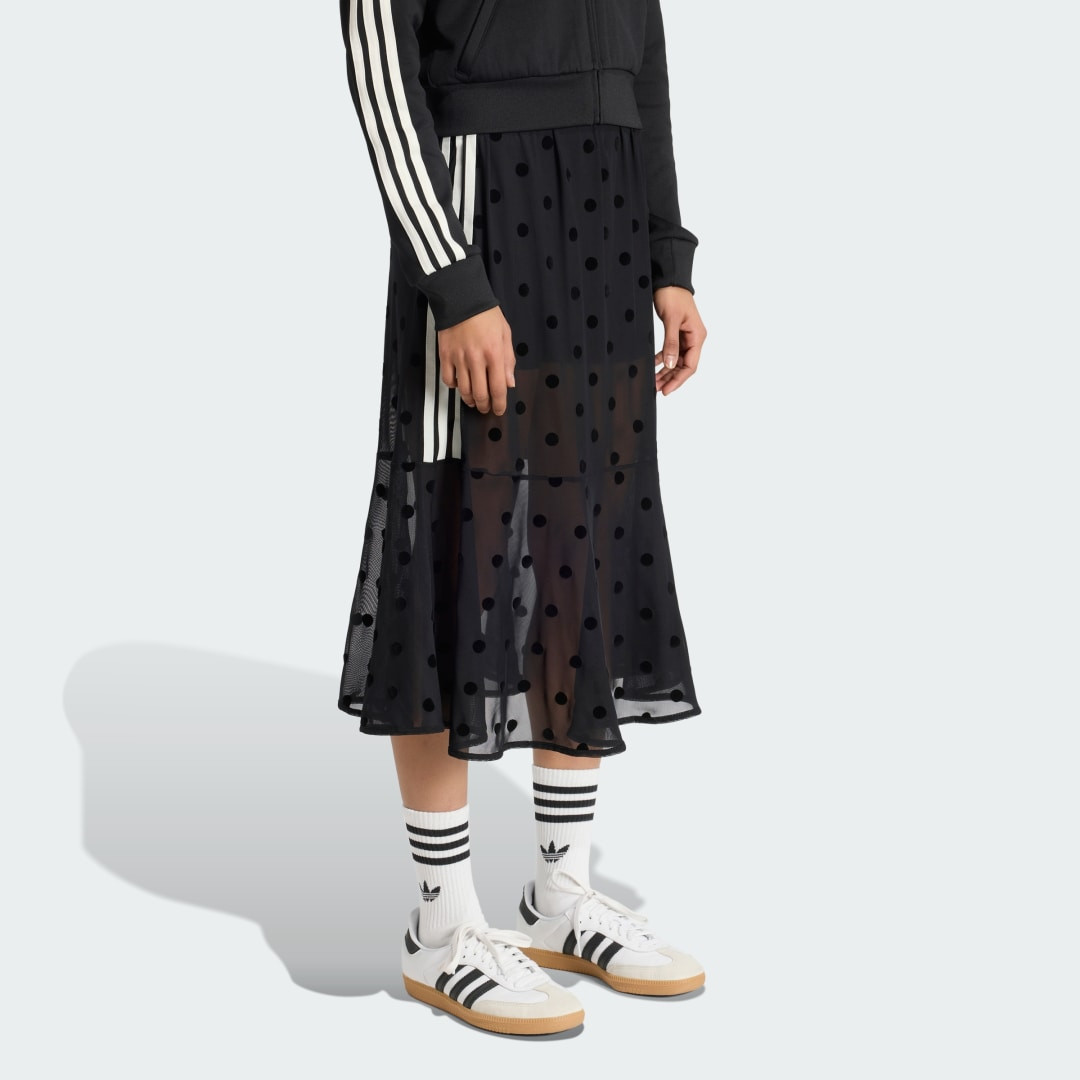 SHEER POLKA DOTS SKIRT | adidas (US)