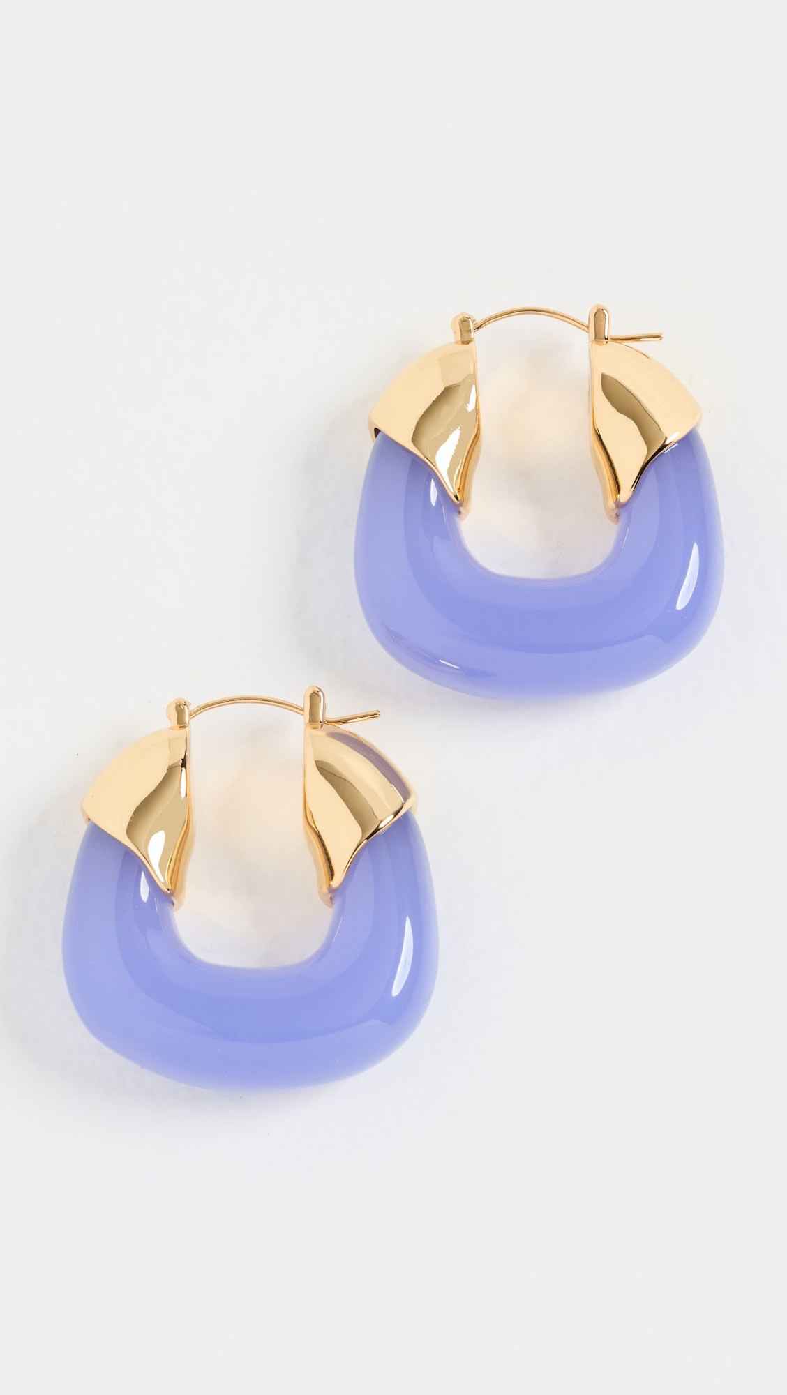 Organic Hoops In Periwinkle | Shopbop