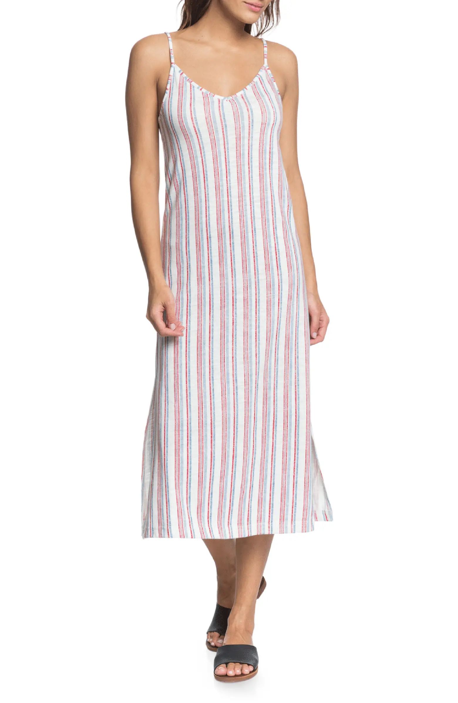 Avila Beach Stripe Sleeveless Midi Dress | Nordstrom