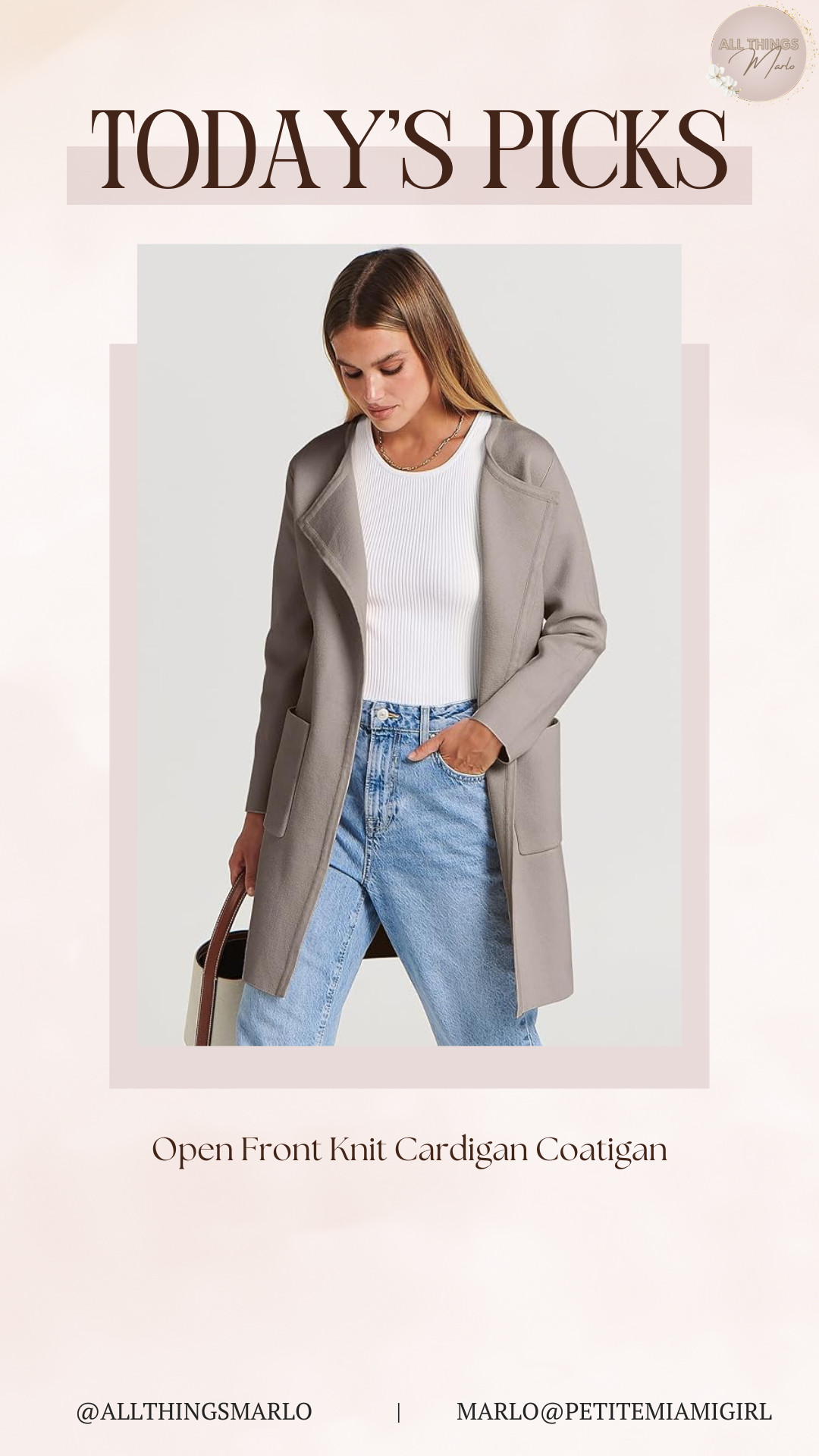 Open Front Knit Cardigan Coatigan 

 #LTKCyberWeek #LTKootd #LTKSaleAlert