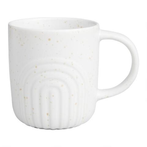 Retro Embossed Arch Mug | World Market