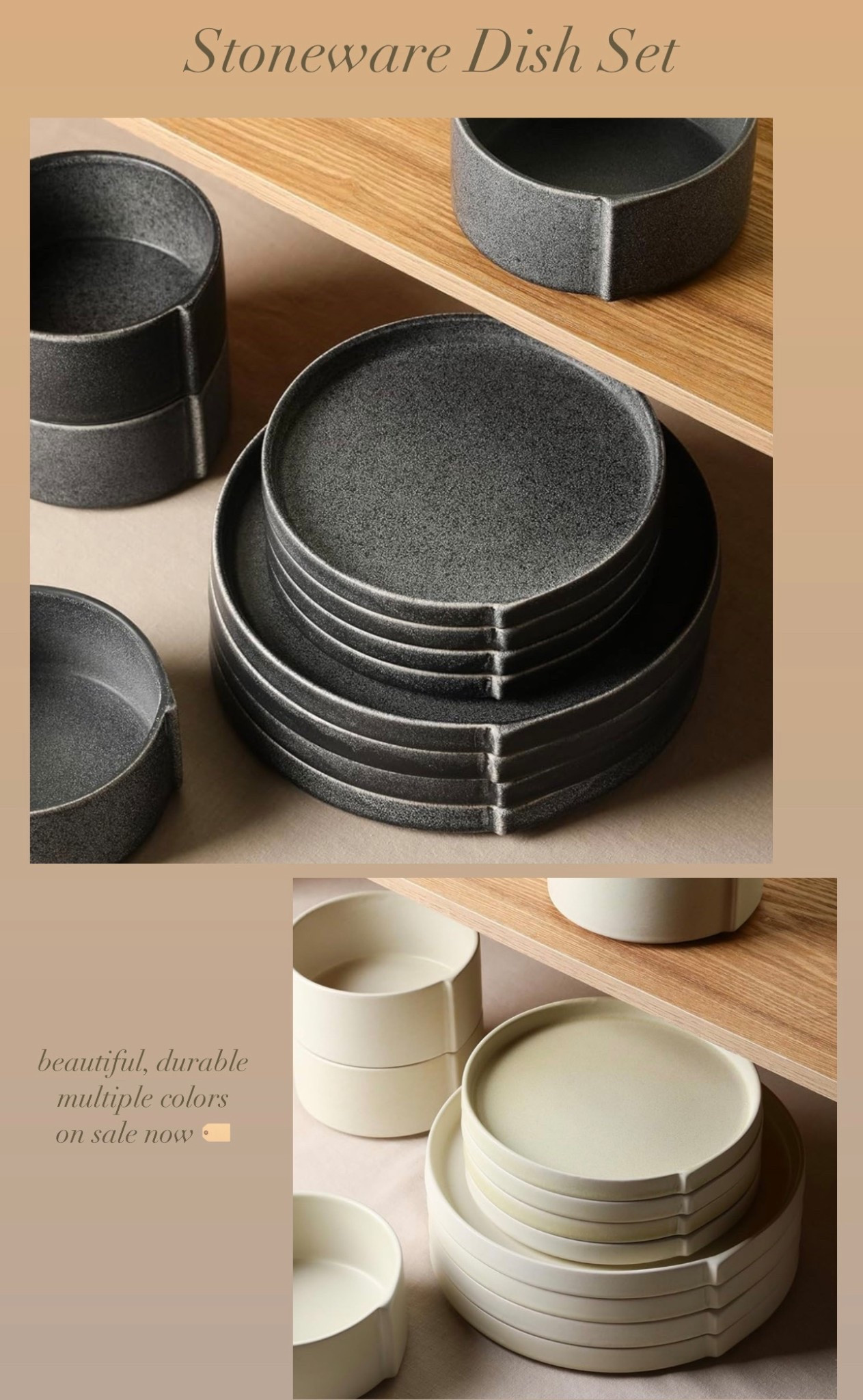 Stoneware Dishware Set

dishwasher safe, beautiful design, durable, & on sale now

#LTKSaleAlert #LTKHome #LTKGiftGuide
