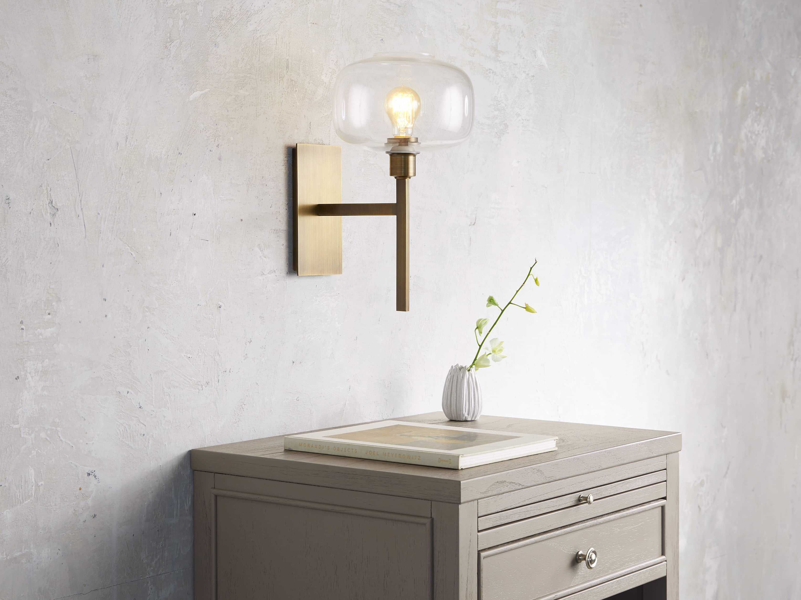 Hubbard Brass Wall Sconce | Arhaus