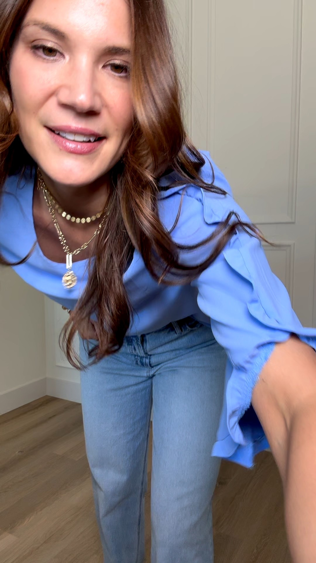 Was not expecting to love this top as much as I do!! This would be perfect with a pair of jeans or trousers to the office! I love the ruffles that go down the arms. Wearing a size large and it fits very nice. 

Spring blouse winter to spring office outfit corporate blouse work outfit everyday casual elevated Stang and co 

#LTKTall #LTKSeasonal #LTKWorkwear