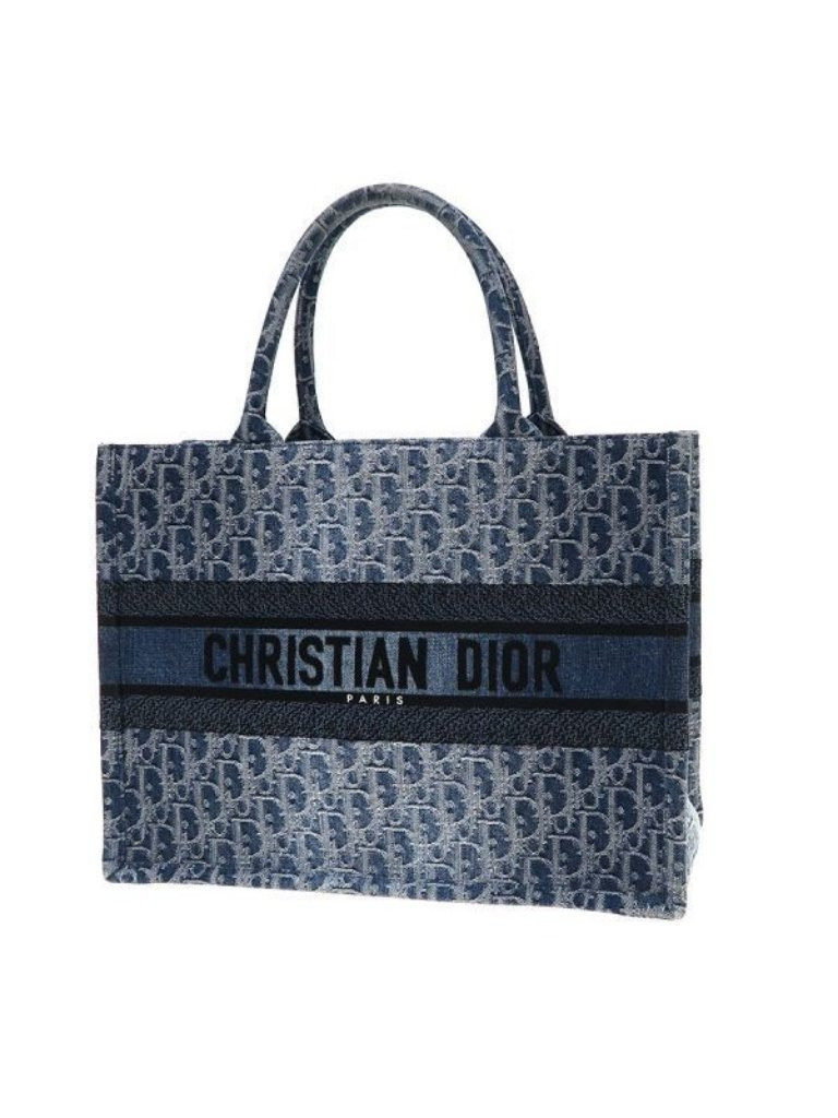 Dior Book Tote Bag Denim | Poshmark