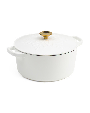 CUISINART
5qt Cast Iron Snowflake Dutch Oven
$69.99 $35.00  Compare At $105 
help
 | Marshalls