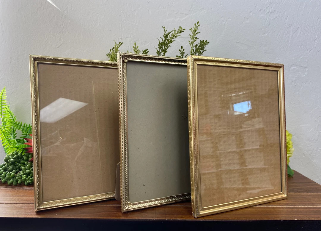 Vintage Brass / Gold Filigree 8”x10” Frames - Assorted | Etsy (US)