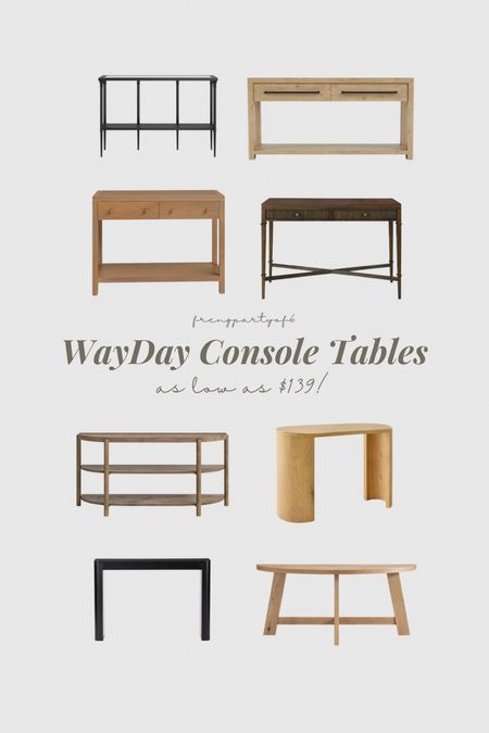 WayDay consoles on sale! As low as $139. Last day to save!

#LTKHome #LTKSaleAlert