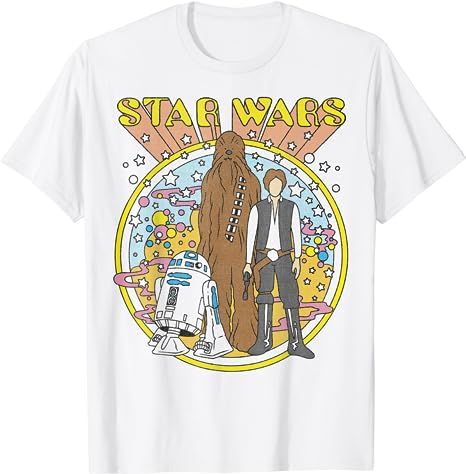 Star Wars Vintage Psych Rebels T-Shirt | Amazon (US)