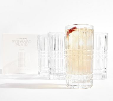 Stewart Plaid Flutes | Pottery Barn (US)