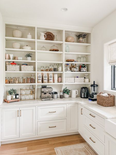 Prep kitchen & coffee bar! 

Coffee bar, coffee styling, prep kitchen, pantry, home decor, small appliances, gold tiered tray, Amazon finds, Target finds, shop the look! 

#LTKhome #LTKFind #LTKstyletip
