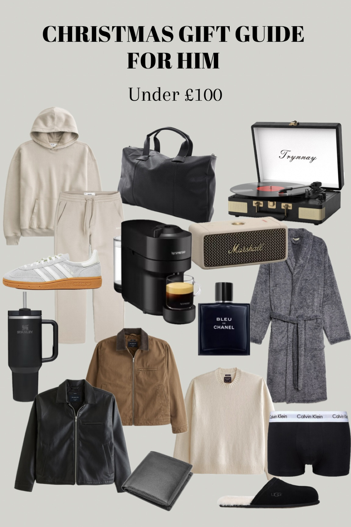 Christmas gift guide for him, under £100

#LTKgiftguide #LTKuk #LTKCyberWeek