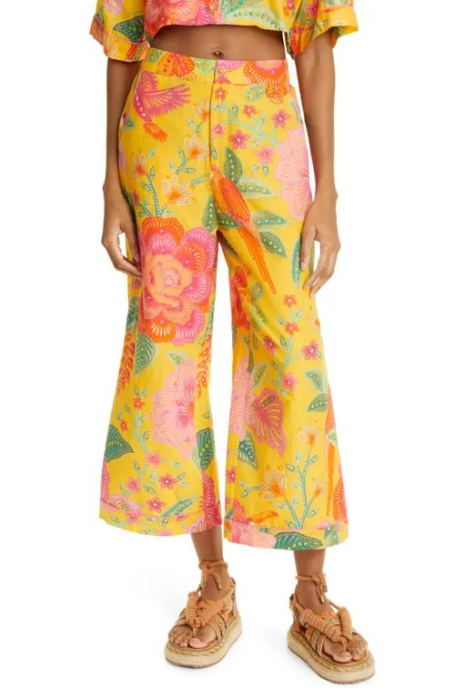 Macaw Bloom Cotton Pants | Nordstrom