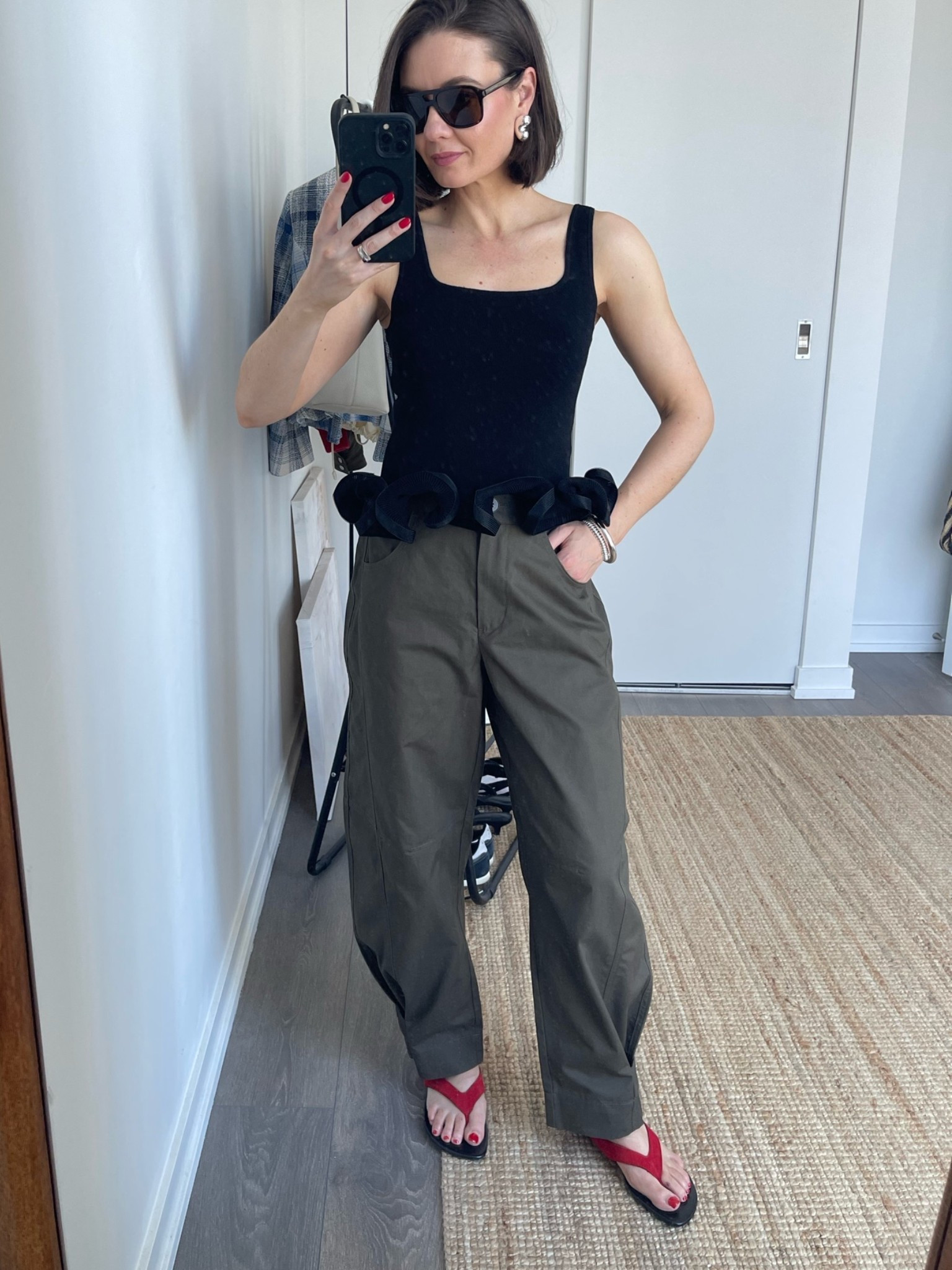 Top S, pants XS, sandals tts

#LTKsummer #LTKcanada