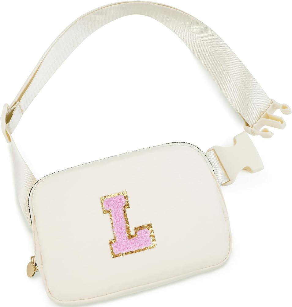 Personalized Belt Bag for Women Girls - Fashion Mini Waist Packs with Adjustable Strap - Trendy T... | Amazon (US)