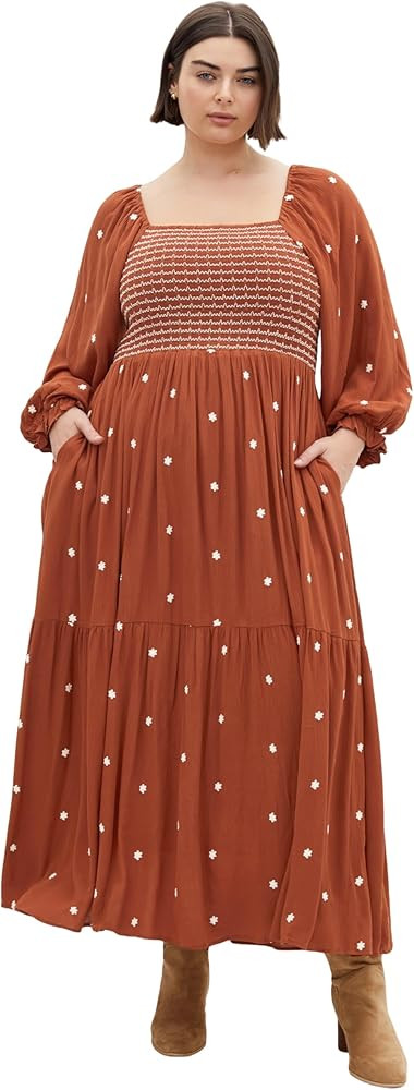 City Chic Women's Plus Size Dress - Kai Ginger | Amazon (US)