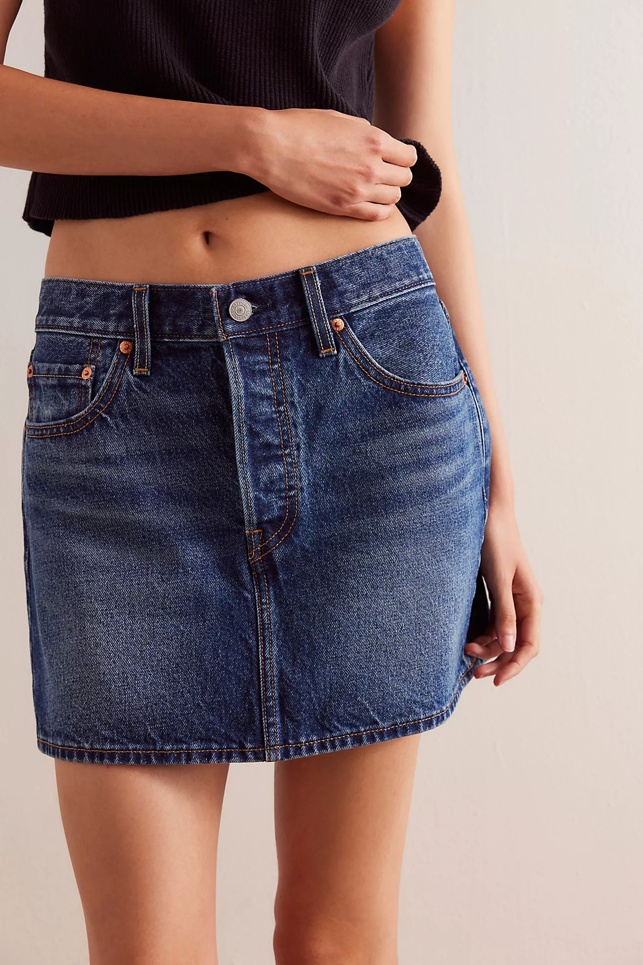 Levi's Icon Skirt | Free People (Global - UK&FR Excluded)