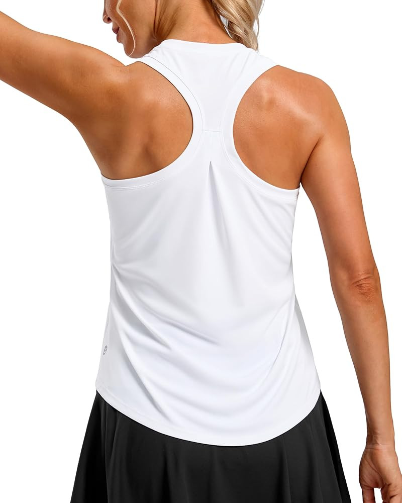 Amazon.com: G Gradual Women's Workout Tank Tops Racerback Athletic Yoga Tops Loose Fit Sleeveless... | Amazon (US)