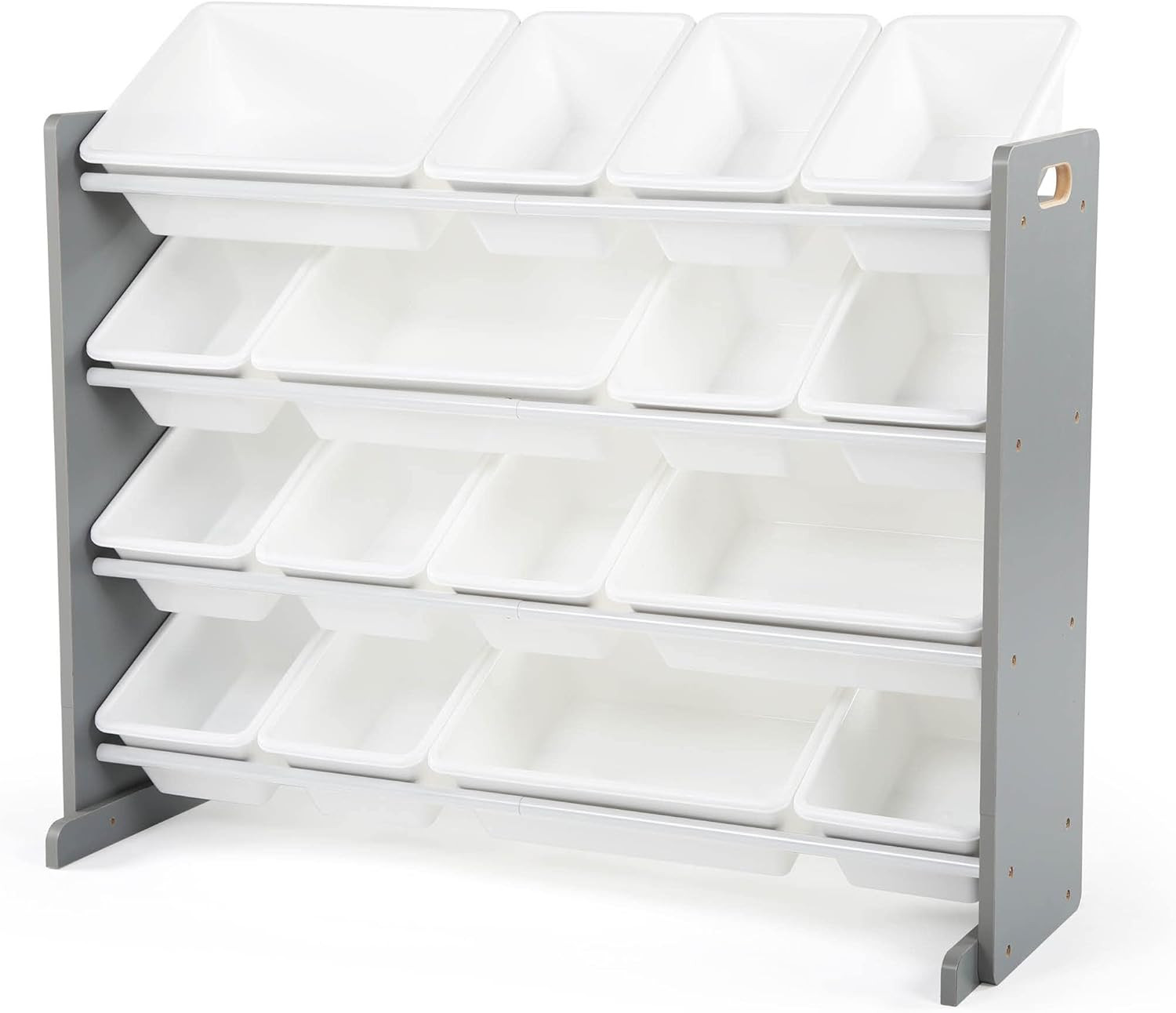 Humble Crew Supersized Toy Storage Organizer with 16 Removable Bins, Grey/White – Large Toy Sto... | Amazon (US)
