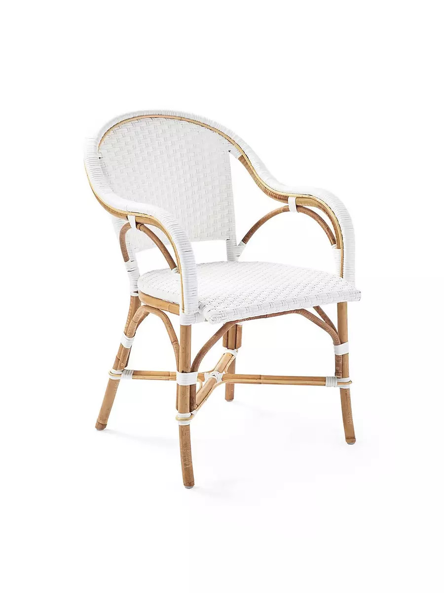 Riviera Rattan Dining Chair | Serena and Lily