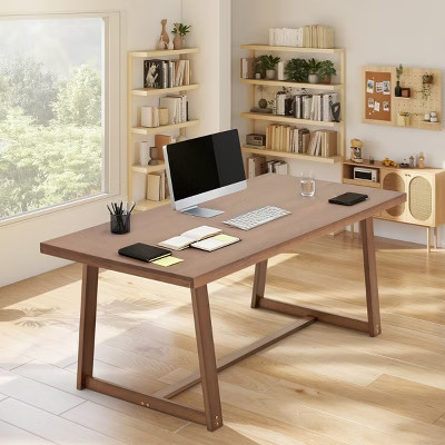 EROMMY 72" Solid Wood Dining Table For 6 People | Target