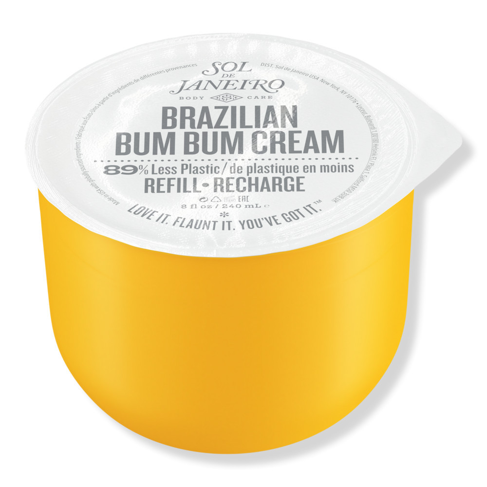 Sol de Janeiro Brazilian Bum Bum Visibly Firming Refillable Body Cream with Caffeine-Rich Guarana - 8.1 oz Refill | Ulta