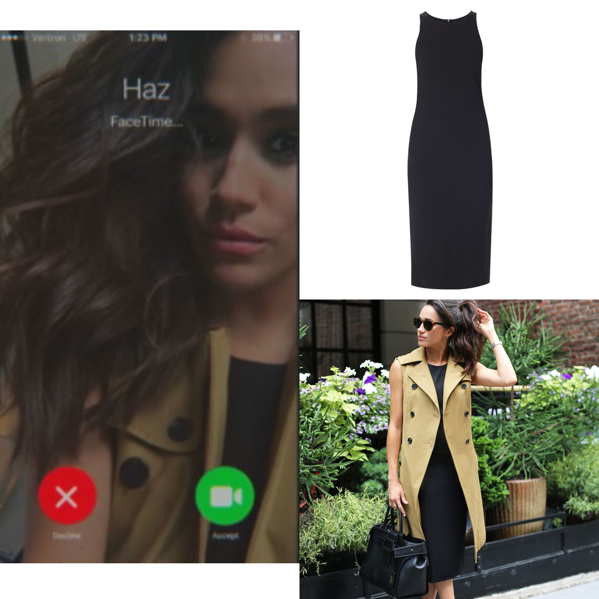 Meghan wearing Veronica beard socal vest and Veronica beard reef midi 

#LTKstyletip