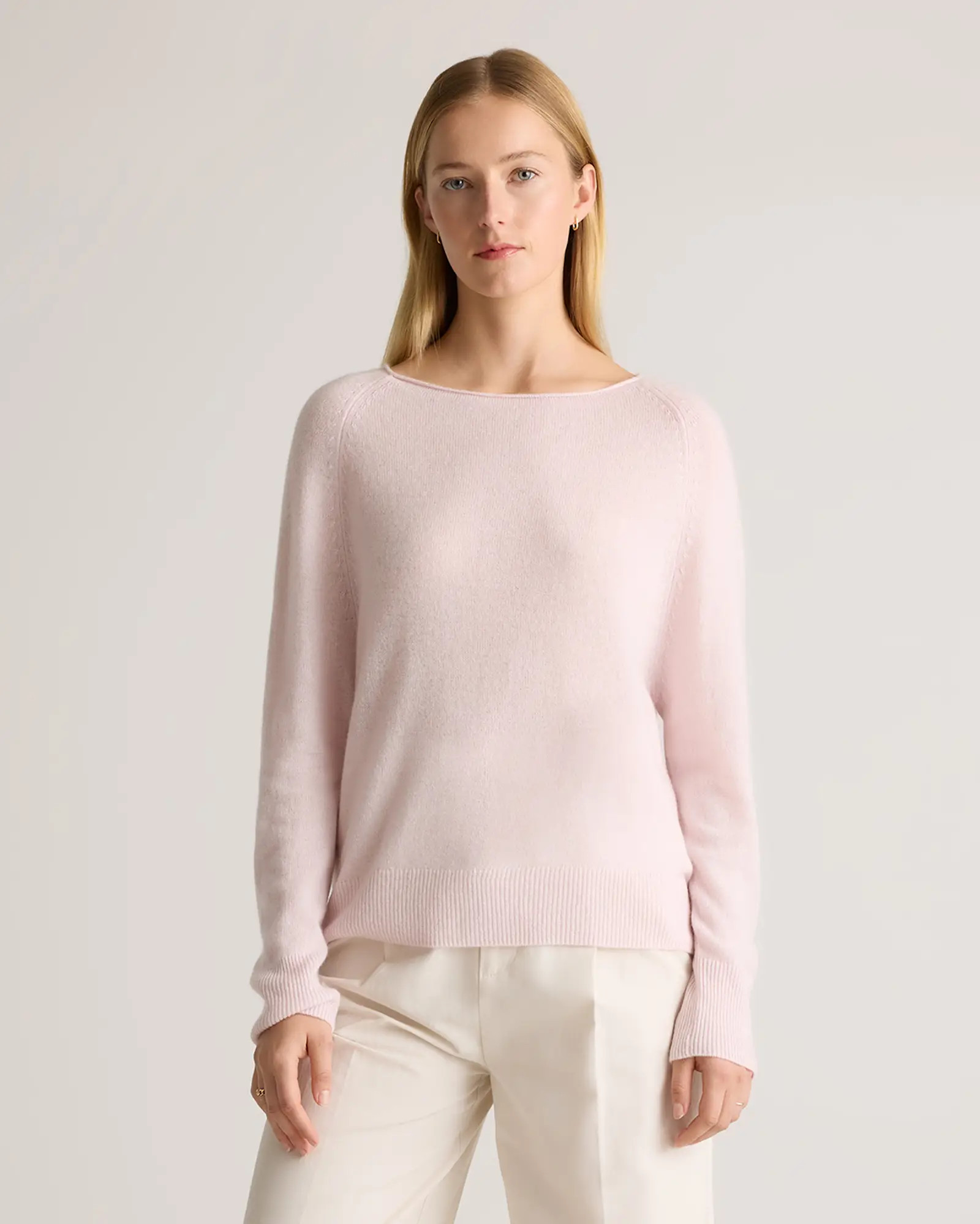 Mongolian Cashmere Boatneck Sweater | Quince
