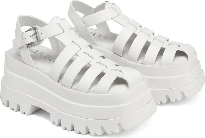 NAKED WOLFE Devil Platform Fisherman Sandal (Women) | Nordstrom | Nordstrom