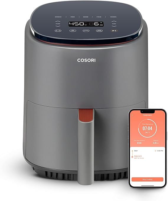 Amazon.com: COSORI Air Fryer 4 Qt, 7 Cooking Functions Airfryer, 150+ Recipes on Free App, 97% le... | Amazon (US)