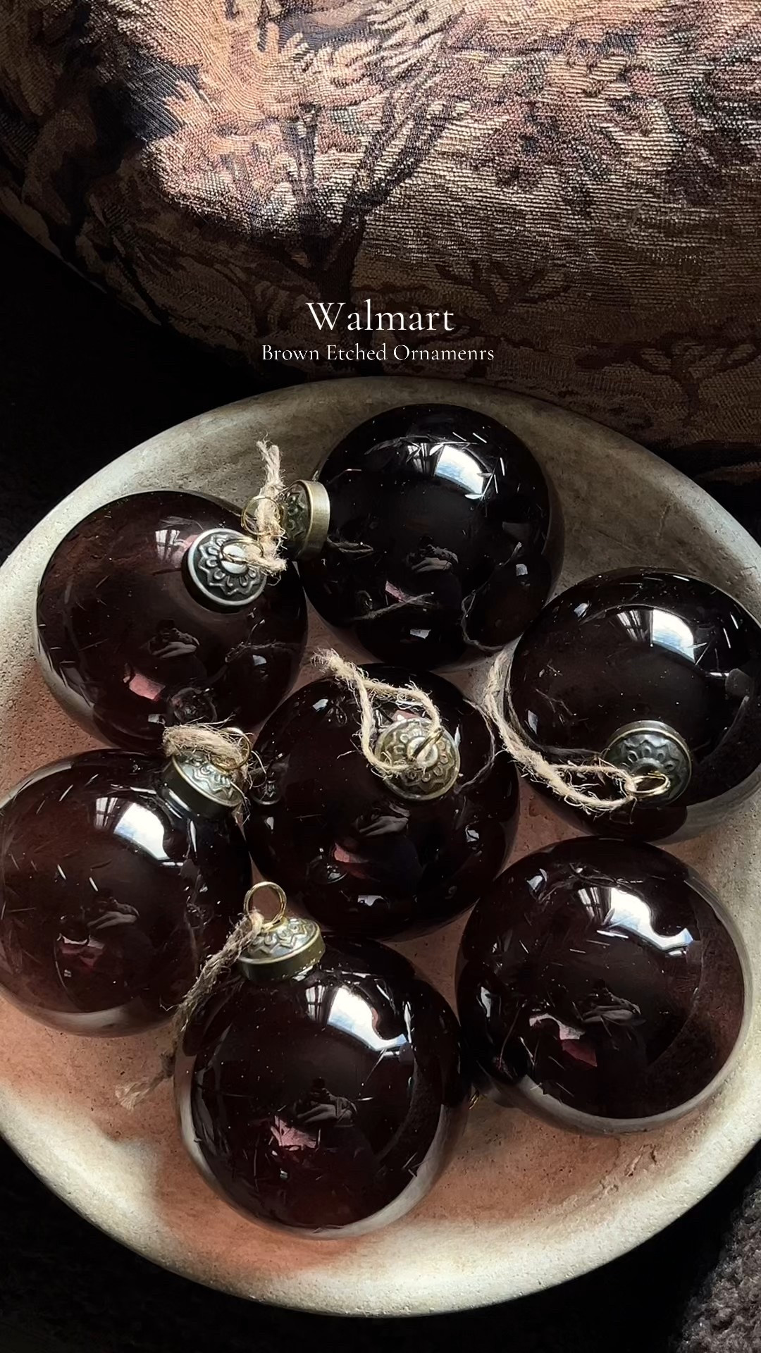 These are the perfect brown ornaments for this Christmas 

#LTKSeasonal #LTKU #LTKHome