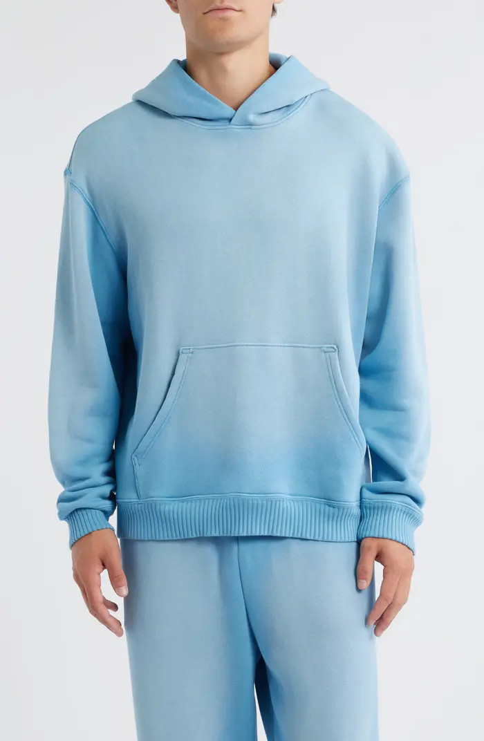 Core Oversize Organic Cotton Brushed Terry Hoodie | Nordstrom