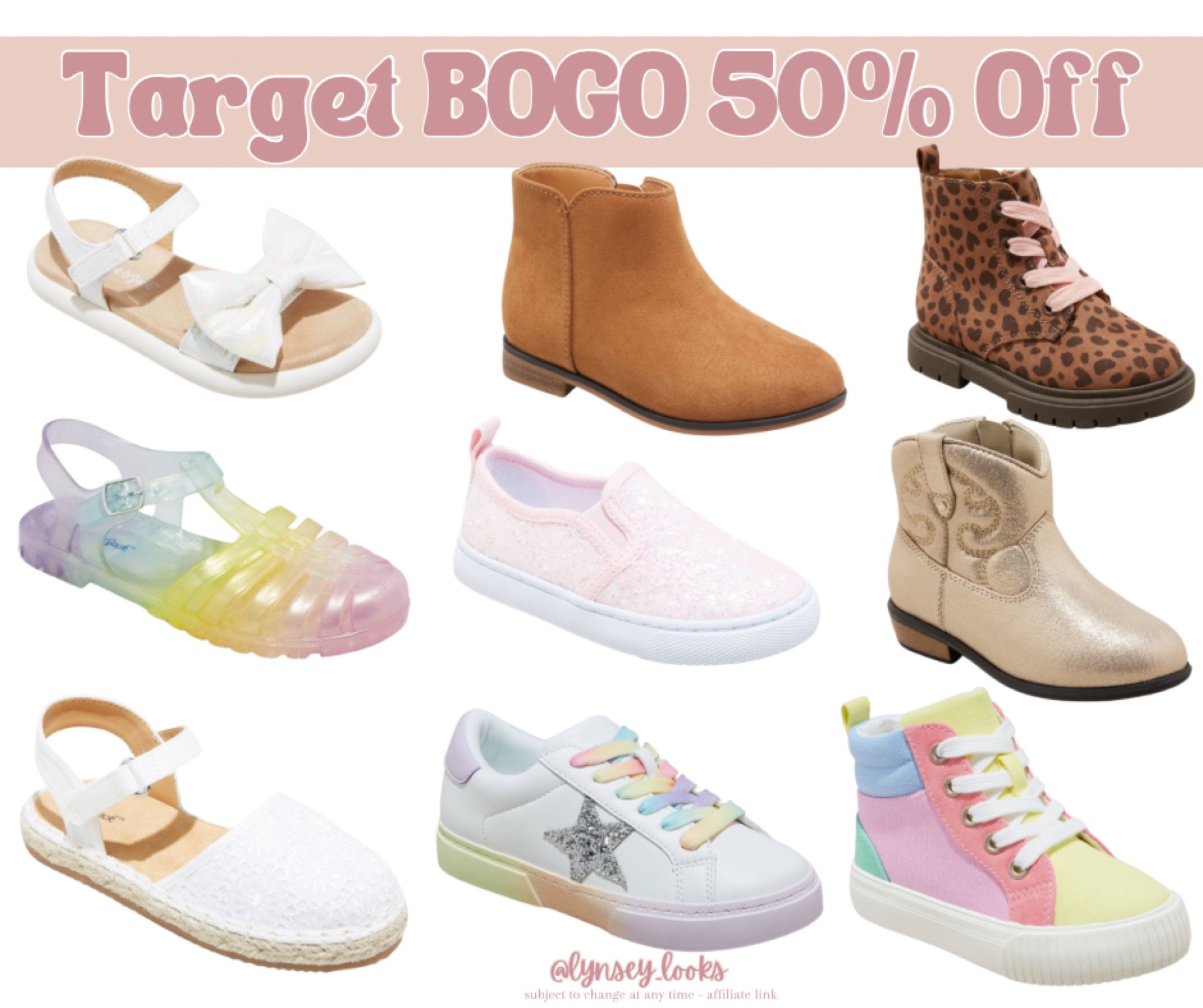 Target BOGO 50% Off - Toddler Girl 🎀 

Target | Target Shoes | Toddler Girl | Toddler Girl Shoes | Girl Shoes | BOGO | Shoe Sale | Target Sale 