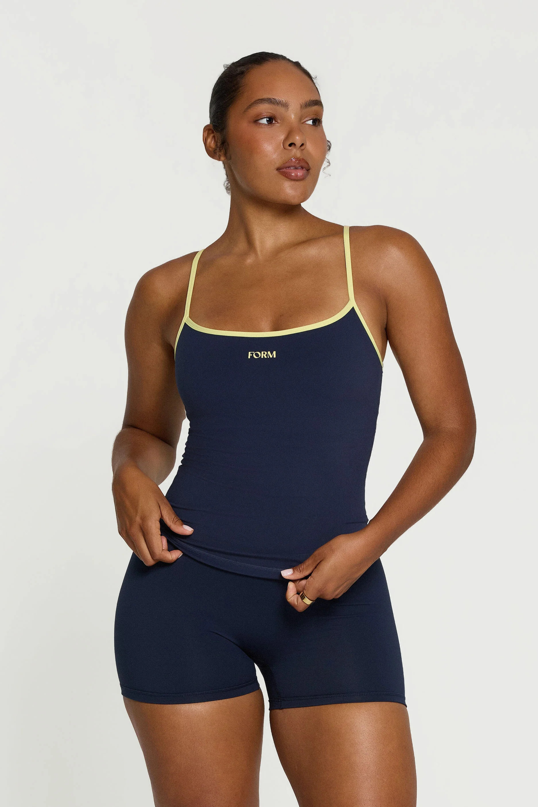 FORM Cami - Navy/Lemon | FORM