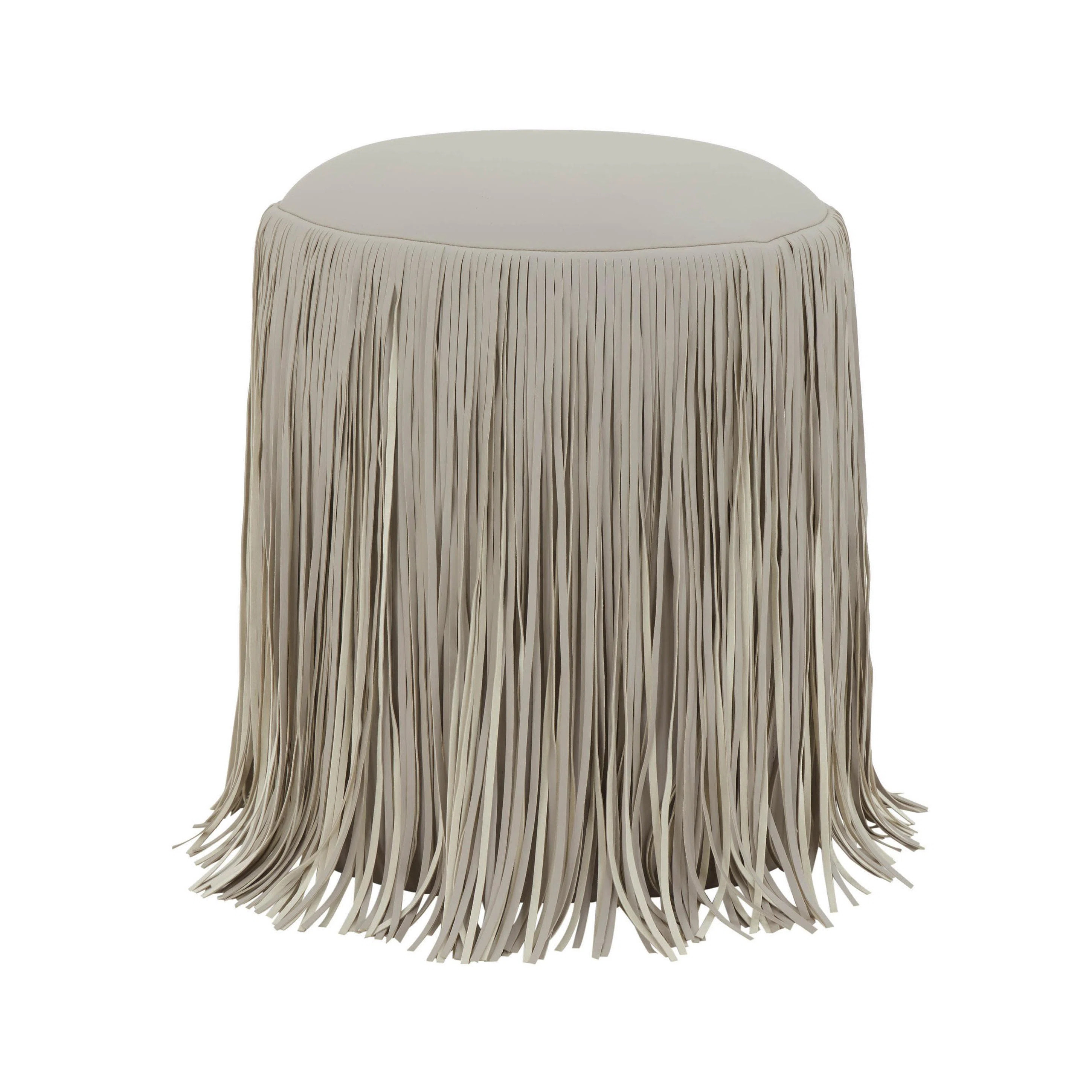 TOV Furniture Renae Performance Vegan Leather Ottoman | Wayfair | Wayfair North America