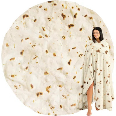 Zulay Kitchen Burrito Tortilla Throw Blanket - Giant Double-sided Tortilla Blanket For Adult And Kids 80 Inches | Wayfair North America