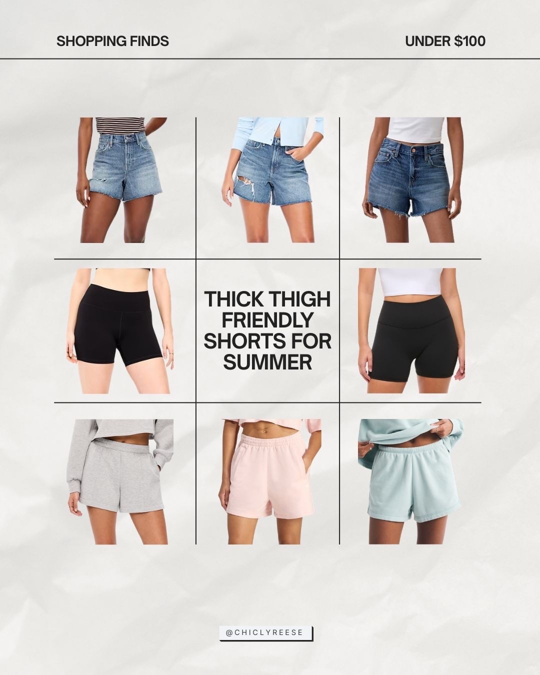 Shorts shopping finds for summer for the girlies with thick thighs! Whether you prefer denim cutoffs, biker shorts or sweat shorts, there is an option here for you. And everything is under $100! 

#summer #shorts #fashiontips

#LTKxMadewell #LTKootd #LTKMidsize