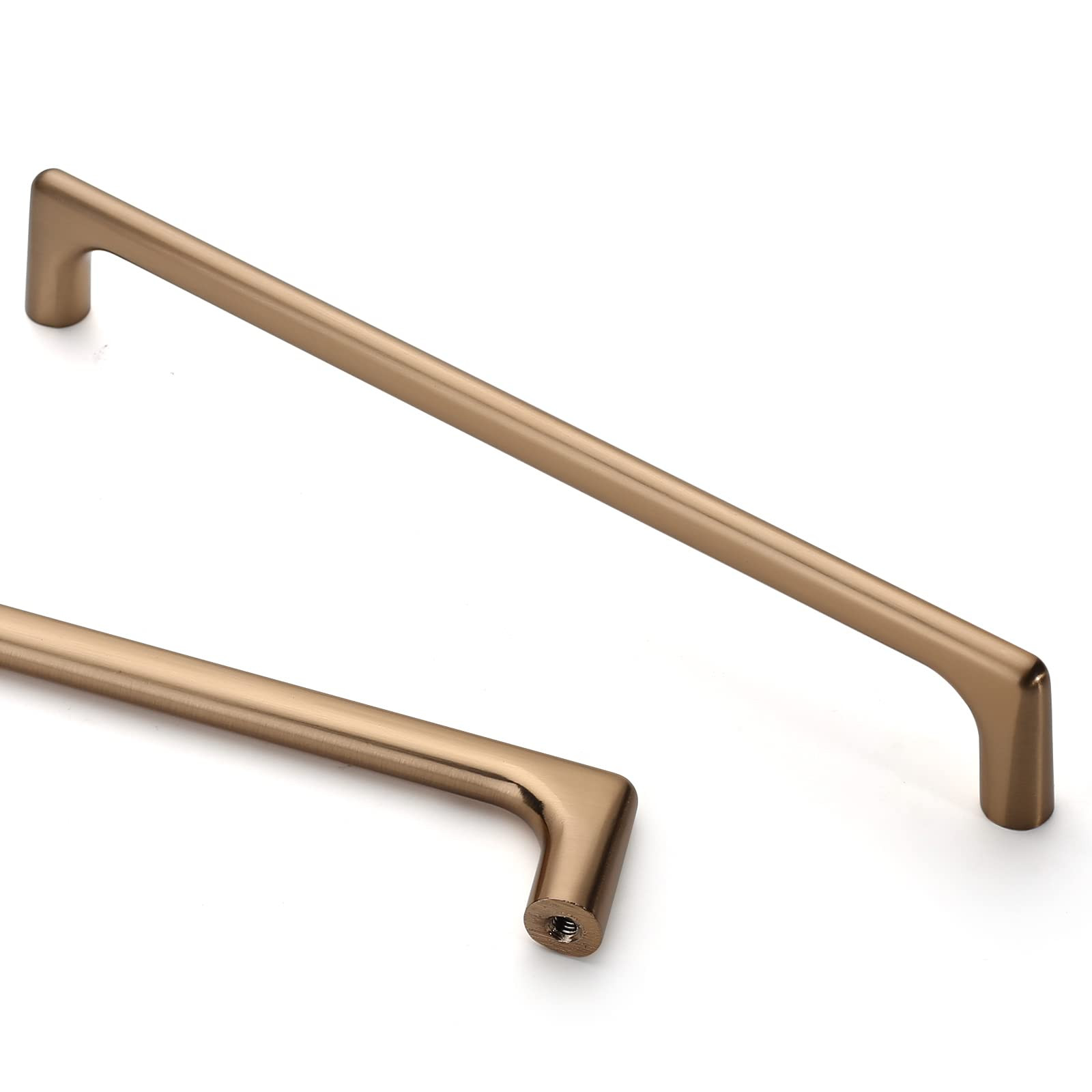 Asidrama 10 Pack 6.3 Inch(160mm) Champagne Bronze Cabinet Pulls Cabinet Handles Cupboard Handles ... | Amazon (US)