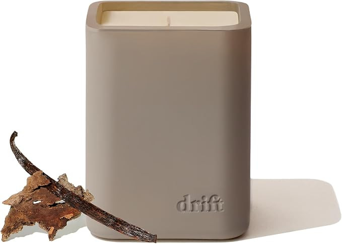 Drift Vanilla Woods Scented Candle - Clean Oil Premium Home Decor Fragrance - 60 Day Burn Time - ... | Amazon (US)