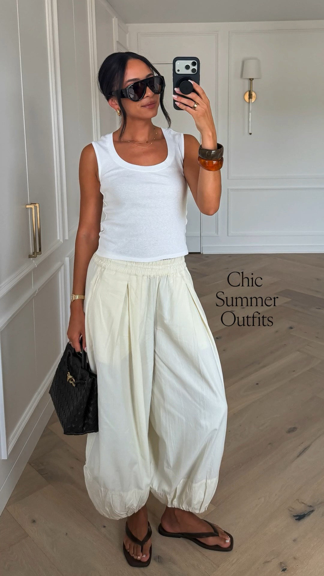 Chic summer outfits in all white!! Sizing details below 👇🏽 

white tank - size XS (reversible!)
white balloon pants - size XS (run big)
pleated sleeveless mini dress - size US 6
white mini shift dress - size 6 
white top - size S
linen pants - size S 
white corset midi dress - size S
linen strapless maxi dress - size S (fits TTS)

summer outfit, summer dresses, linen dress, white dress, mom outfit, postpartum outfit, weekend outfit, dinner outfit, date night outfit, vacation outfit

#LTKSaleAlert #LTKSeasonal #LTKmomlife