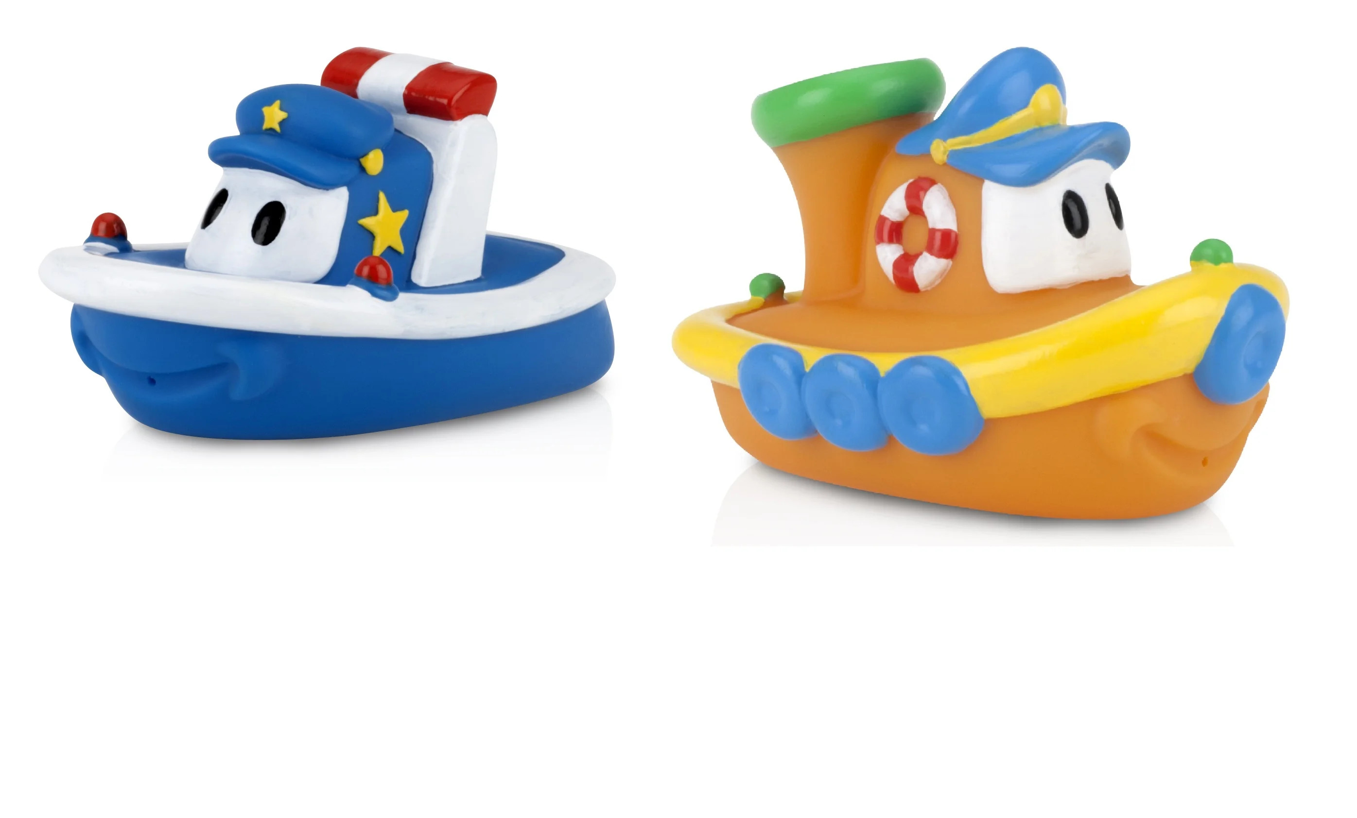 Nuby Tub Tugs Floating Boat Bath Toy for Baby, 2 Count | Walmart (US)