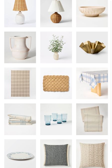 Getting  ready for neutral home decor that can transition into spring! Love all these studio McGee finds at target  

#LTKSeasonal #LTKfindsunder50 #LTKhome