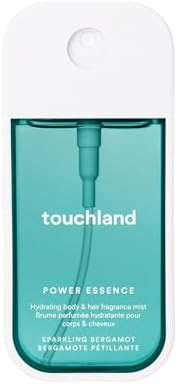 Touchland Hydrating Body & Hair Fragrance Mist, Sparkling Bergamot, 2 FL. OZ. Travel Size Body Sp... | Amazon (US)