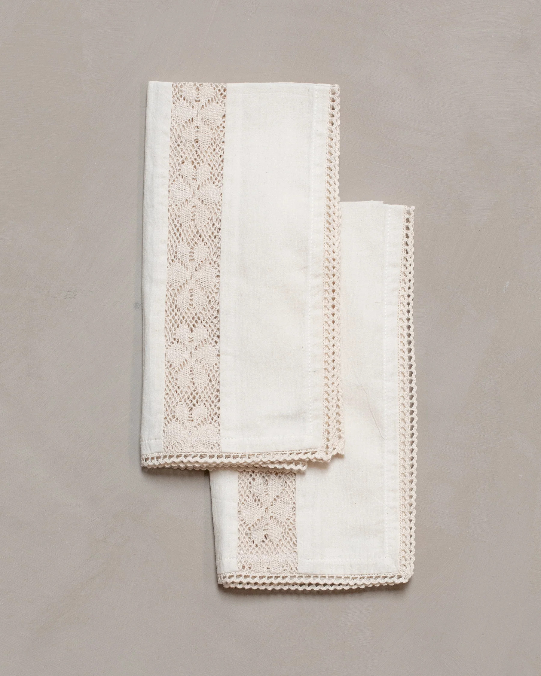 Kora Lace Napkin | The Vintage Rug Shop